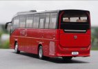 Red 1:36 Scale Diecast Zhongtong H12 Coach Bus Model