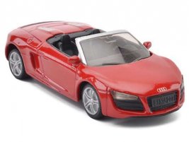 SIKU 1316 Kids Red Diecast Audi R8 Spyder Toy