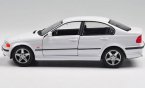 White 1:24 Scale Welly Diecast BMW 328i Model