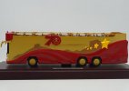 Red-Golden 1:42 Scale Diecast Foton AUV Coach Bus Model