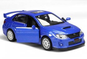 Kids White / Blue 1:36 Scale Diecast Subaru IMPREZA STI Toy