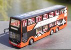 1:40 Diecast Zonson Smart Auto BAZN Double Decker Bus Model