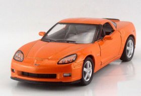 1:36 Yellow /Orange /Red /Blue Diecast Chevrolet Corvette Z06