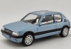 Blue 1:43 Scale NOREV Diecast Peugeot 205 GTI Model