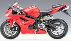 Welly Red / Blue 1:10 Scale Diecast Triumph Daytona 675 Model