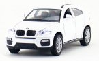 Kids Red / Blue / Purple / White 1:32 Scale Diecast BMW X6 Toy