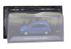 1:43 Scale Blue IXO Diecast 2000 Chevrolet Celta Model