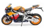 Orange 1:12 Scale Diecast Honda CBR1000RR Motorcycle Model