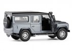 Kids Gray / Orange / Dark Green Diecast Land Rover Defender Toy