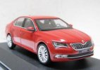 1:43 Scale Red Iscale Diecast Skoda Superb Car Model