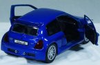 Kids Pull Back Function 1:32 Diecast Renault Clio V6 Toy