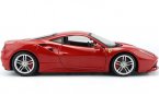 Red 1:24 Scale Bburago Diecast Ferrari 488GTB Model