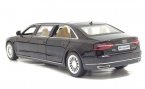 Kids Black / Wine Red Diecast Audi A8 Extended Car Toy