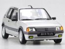 Silver 1:18 Scale NOREV Diecast 1991 Peugeot 205 GTI Model