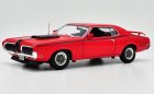 1:18 Scale Red Diecast 1970 Mercury Cougar Eliminator Model