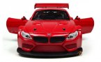 1:32 Scale Kids White / Red / Yellow Diecast BMW Z4 GT3 Toy