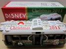 White-Green Kids Mini Scale TOMY Christmas City Bus Toy