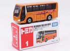 1:156 Kid TOMICA NO.1 Diecast Mitsubishi Fuso Aero Queen Bus Toy