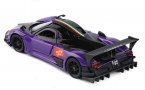 Purple / Black 1:32 Scale Kids Diecast Pagani Zonda Toy