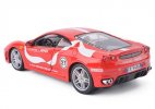 1:24 Scale Red Bburago Diecast Ferrari F430 Fiorano Model