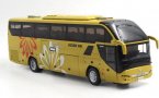 Yellow 1:42 Scale Die-Cast Higer H92 Coach Model