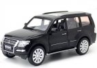 Kids 1:33 Silver /Black /Red Diecast Mitsubishi Pajero SUV Toy