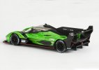Green 1:43 Scale Bburago Diecast Lamborghini SC63 Model