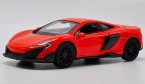 Kids 1:36 Scale Welly Red / Green Diecast McLaren 675LT Toy