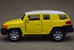 Kids Yellow 1:49 Scale Maisto Diecast Toyota FJ CRUISER Toy