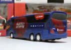 Blue Osasuna F.C. Painting Kids Diecast Coach Bus Toy