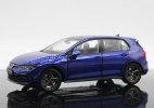 Blue /Red /White 1:18 Scale Diecast 2021 VW Golf 8 R-Line Model