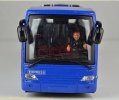 Kids Large Scale White / Blue Electric Tour Bus Toy