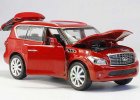 Kids White / Red / Blue 1:32 Scale Diecast Infiniti QX56 Toy