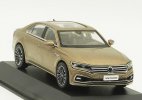 Deep Blue / Golden 1:43 Scale Diecast 2021 VW Phideon Model