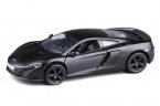 Matte Black 1:36 Scale Diecast McLaren 650S Car Toy