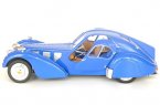 Blue / Wine Red / Golden 1:28 Kids Diecast Bugatti Vintage Car