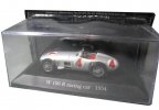 Silver 1:43 IXO 1954 Mercedes-Benz W 196 R Racing Car Model