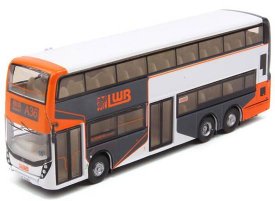 TINY Hong Kong LWB A36 Airport Diecast Double Decker Bus Toy