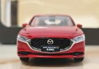 1:43 Scale Red Diecast 2020 Mazda 3 Axela Sedan Model