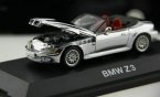 Silver 1:43 Scale SCHUCO Diecast BMW Z3 Model