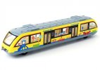 Kids Blue / Red / Yellow / Green Diecast City Tram Toy