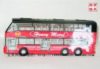 Pull-Back Function Kids Red Alloy NO.15 Double Decker Bus