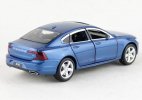 Kids Silver /White /Black 1:32 Scale Diecast Volvo S90 Car Toy