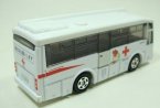 Kids Mini Scale White TOMY Blood Donation ISUZU Bus Toy