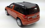 1:18 Scale Orange / Blue Diecast Skoda Yeti Model