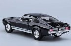 Maisto Black / Red 1967 Diecast Ford Mustang GTA Fastback Model