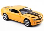 Kids 1:32 Scale Red / Yellow Diecast Chevrolet Camaro Toy