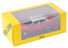 1:43 Scale Red Diecast 1995 Toyota Crown Taxi Model