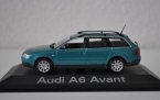 Green 1:43 Scale Diecast Audi A6 Avant Model