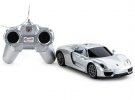 Yellow / Silver 1:24 Scale Kids R/C Porsche 918 Spyder Toy